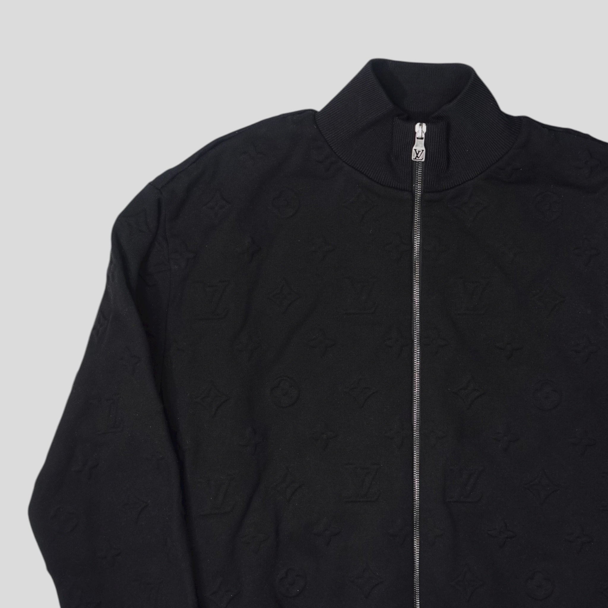 Louis Vuitton Embossed Monogram Tracktop in Black