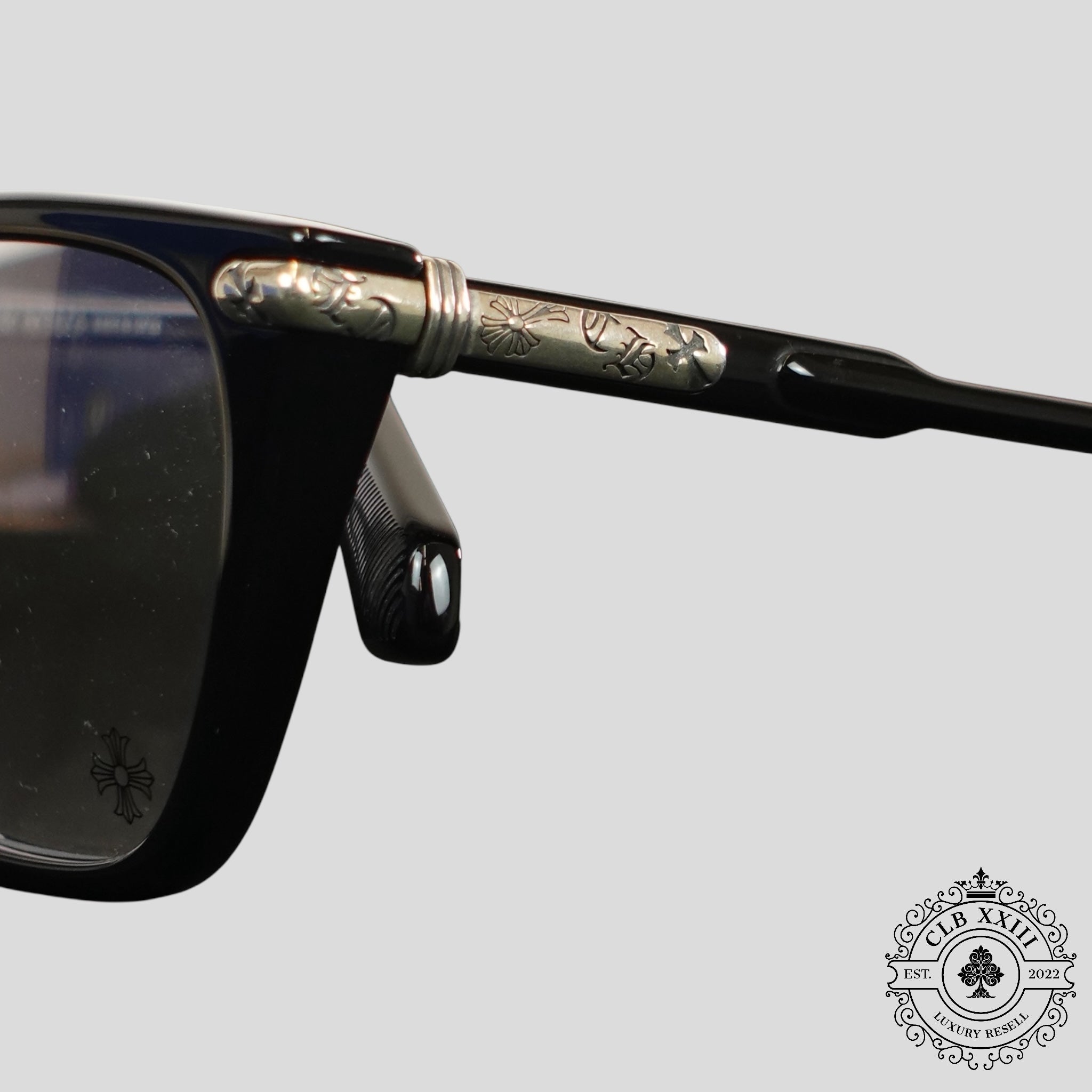 Chrome Hearts Siffilis Glasses in Black