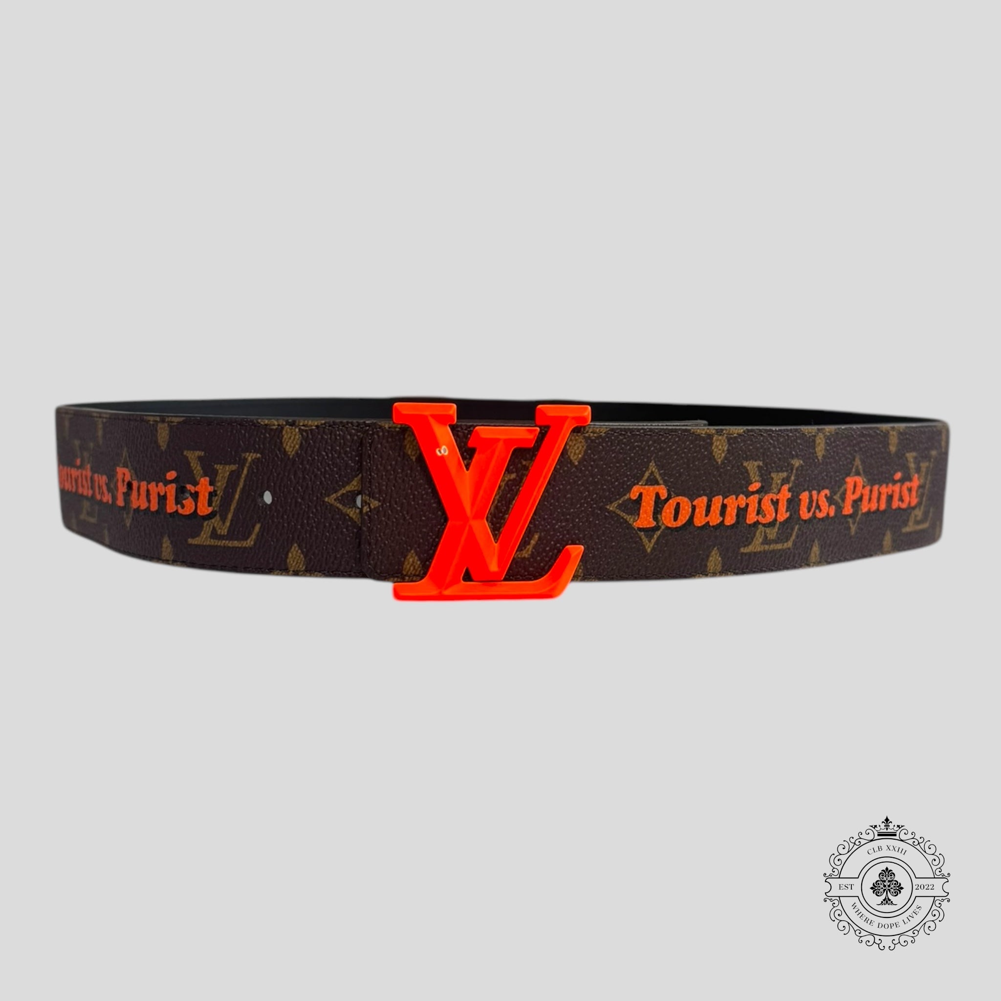 Louis Vuitton Pyramide Cities Chicago Exclusive Reversible Belt