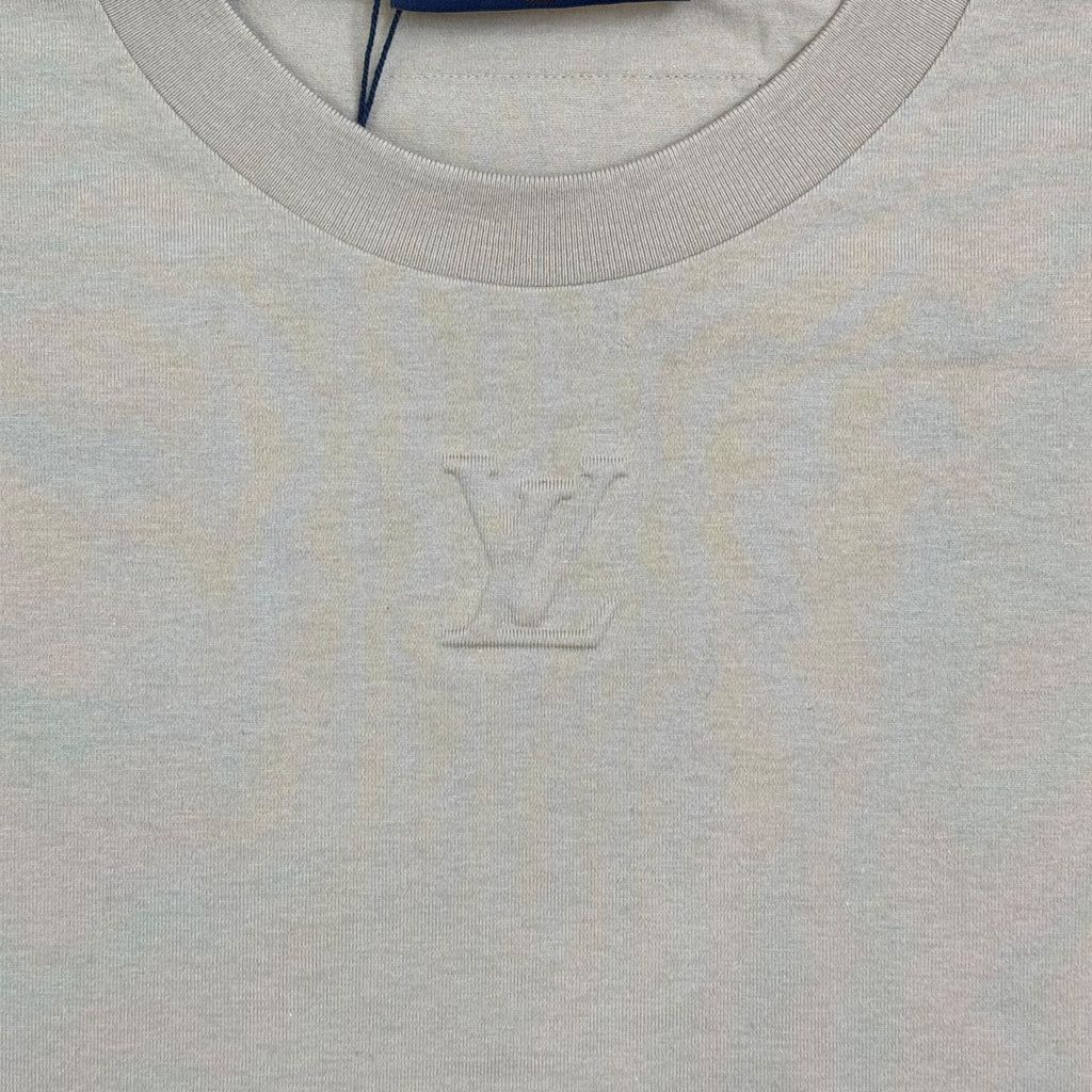 Louis Vuitton Embossed T-Shirt in Ivory