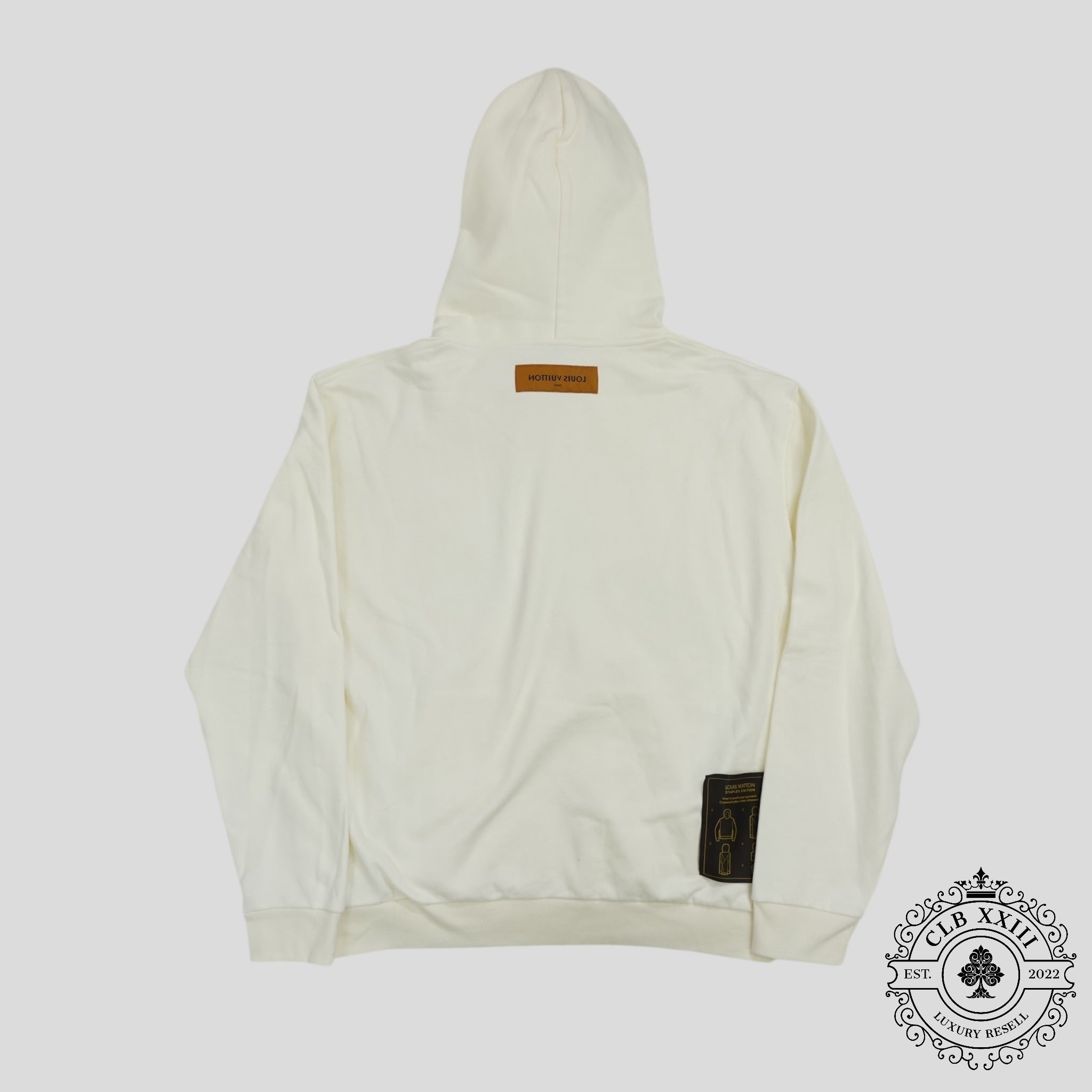 Louis Vuitton Inside Out Staples Edition Hoodie in White