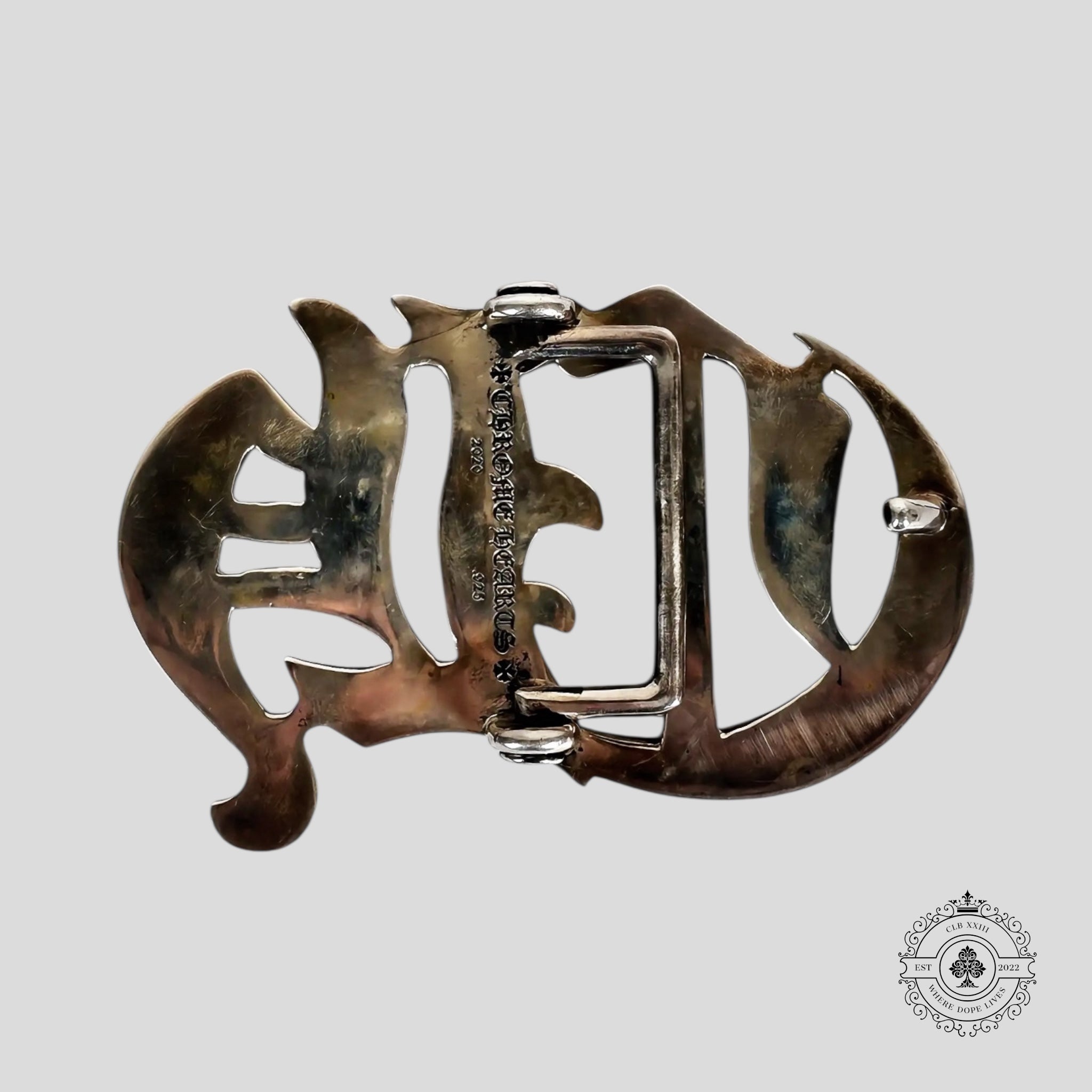 Chrome Hearts Silver CH Buckle
