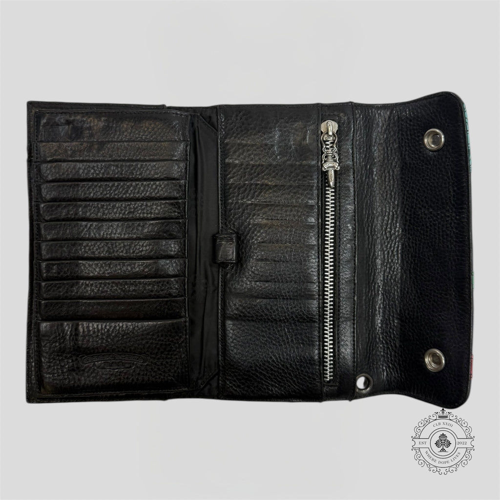 Chrome Hearts Cross Patch Wave Wallet