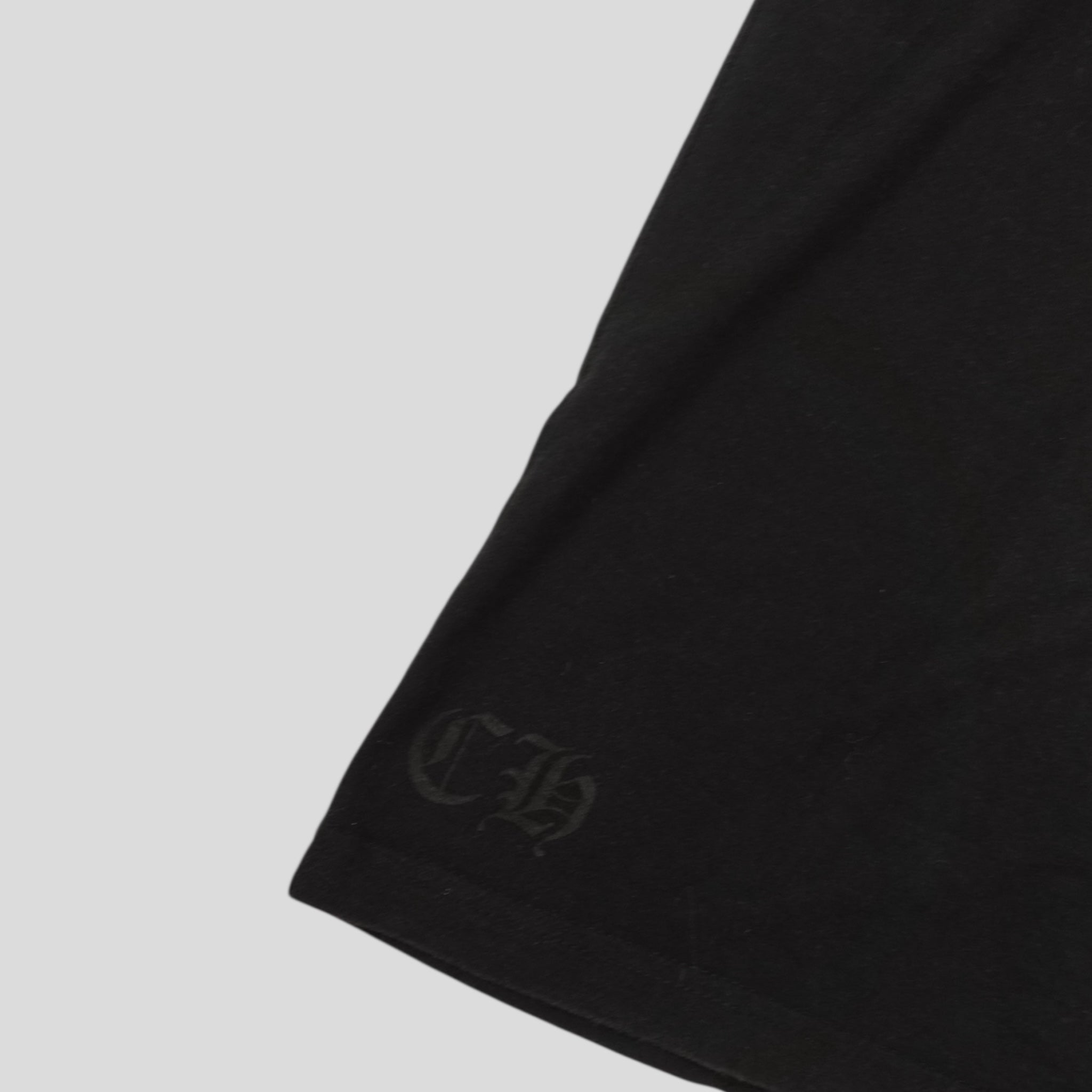 Chrome Hearts Scroll Logo Pocket Tee in Black - Preowned