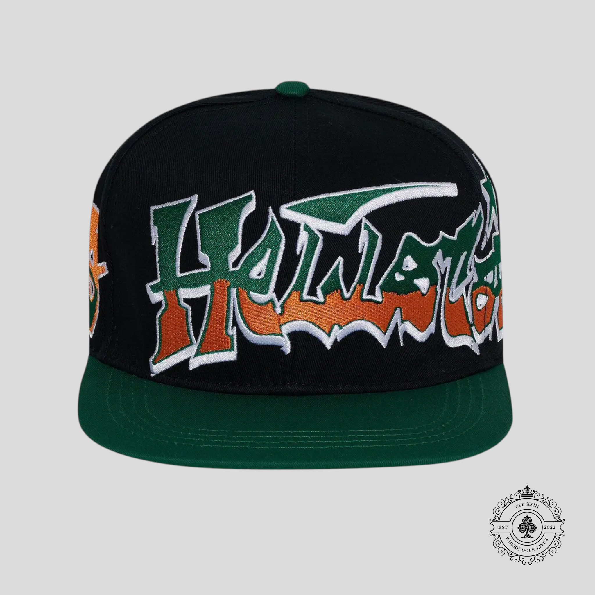 Hellstar Records Hat in Black/Green