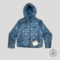 Louis Vuitton LVSE Flower Quilted Hoodie Jacket in Blue