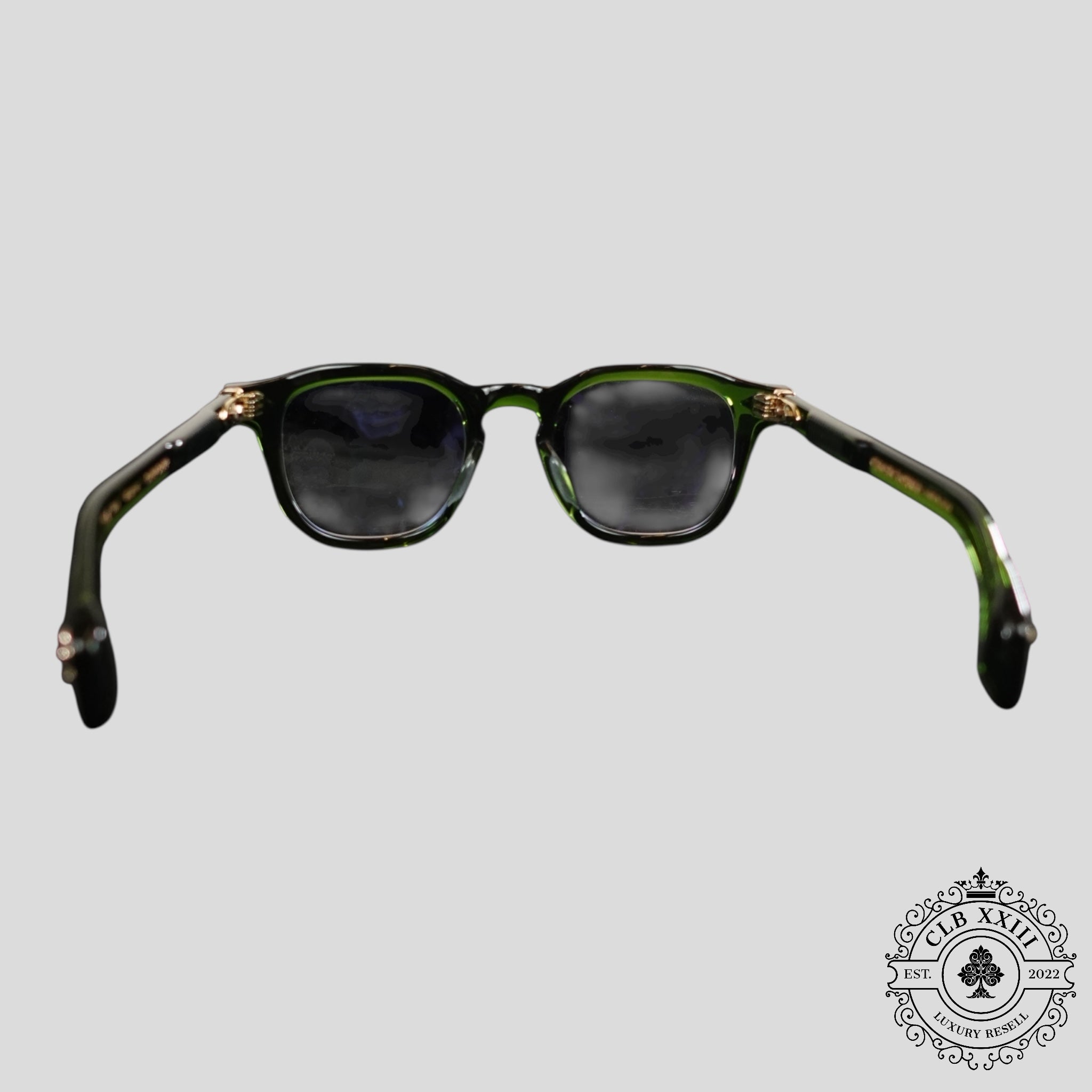 Chrome Hearts Chirp Chirp Glasses in Green