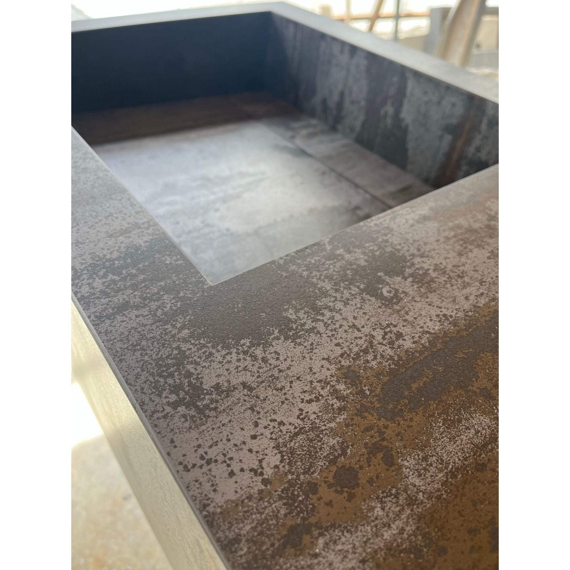 HANDCRAFTED DEKTON TRILLIUM ENGINEERED PORCELAIN SINK (ES-065)