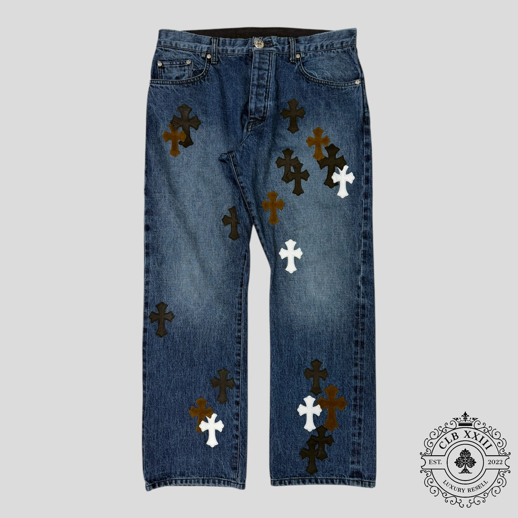 Chrome Hearts Cross Patch Turbo Diesel Jeans