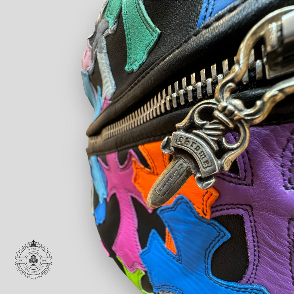 Chrome Hearts Multi-Color Cross Patch Mini Duffle