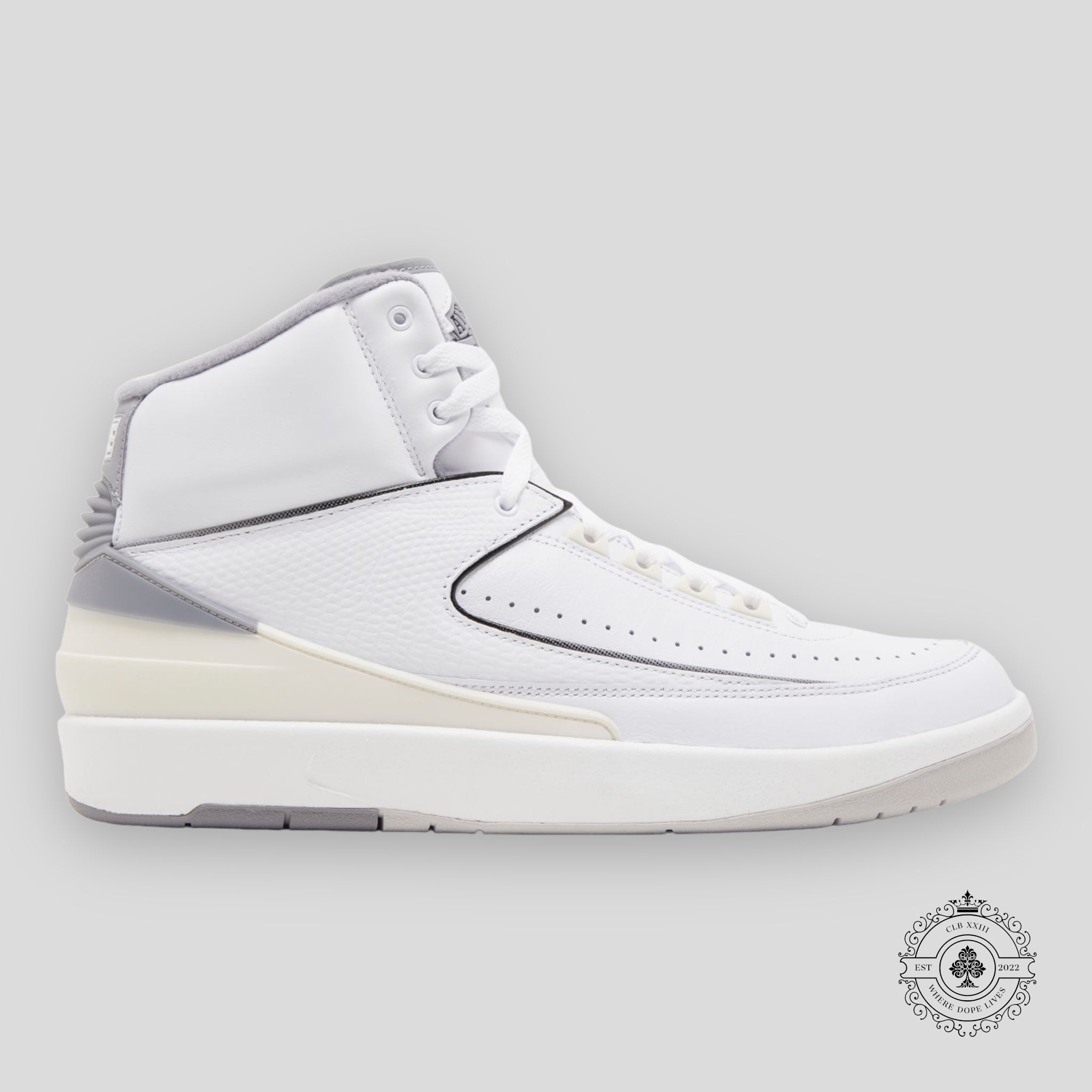 Air Jordan 2 Retro Cement Grey