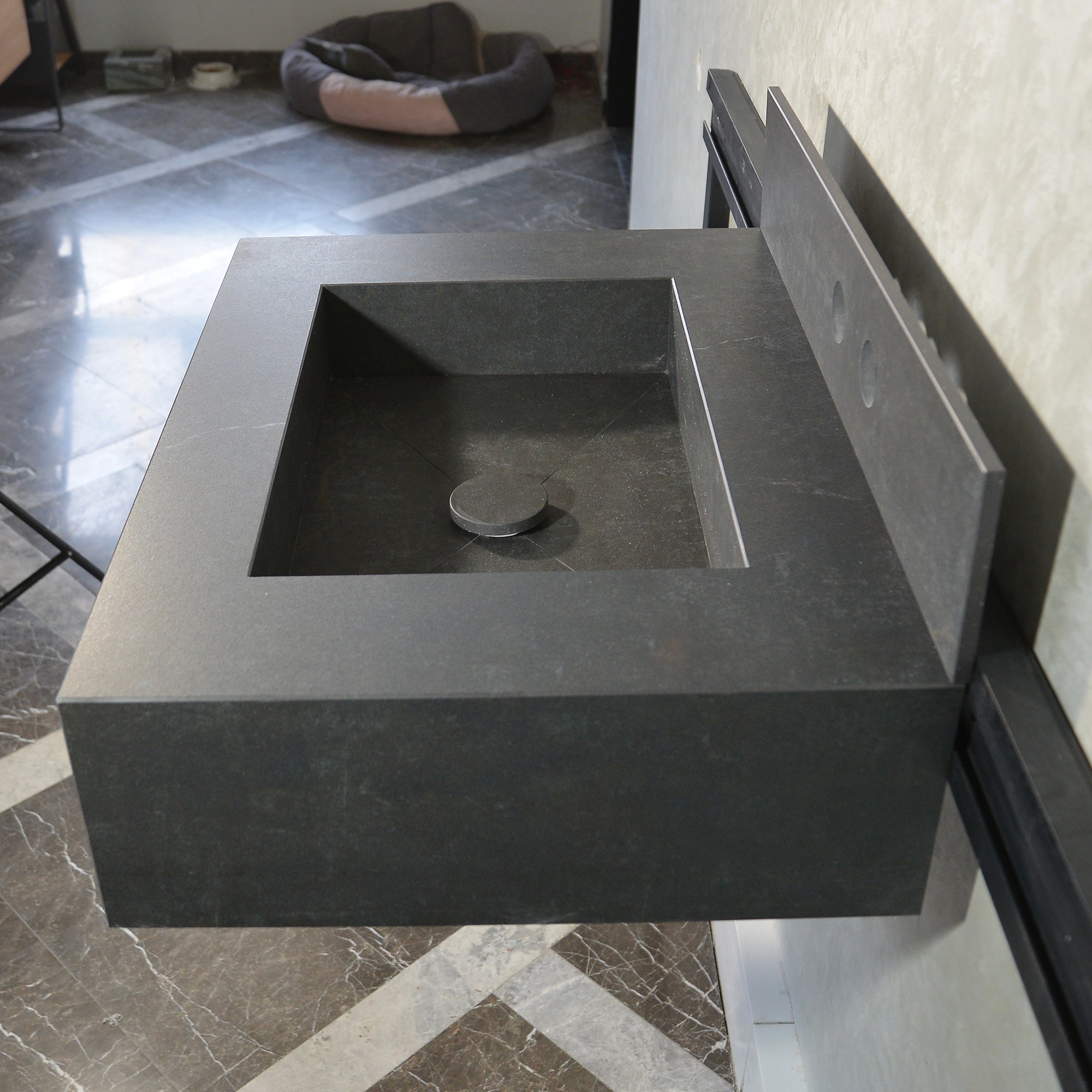 HANDCRAFTED DEKTON LAOS ENGINEERED PORCELAIN SINK (ES-048)