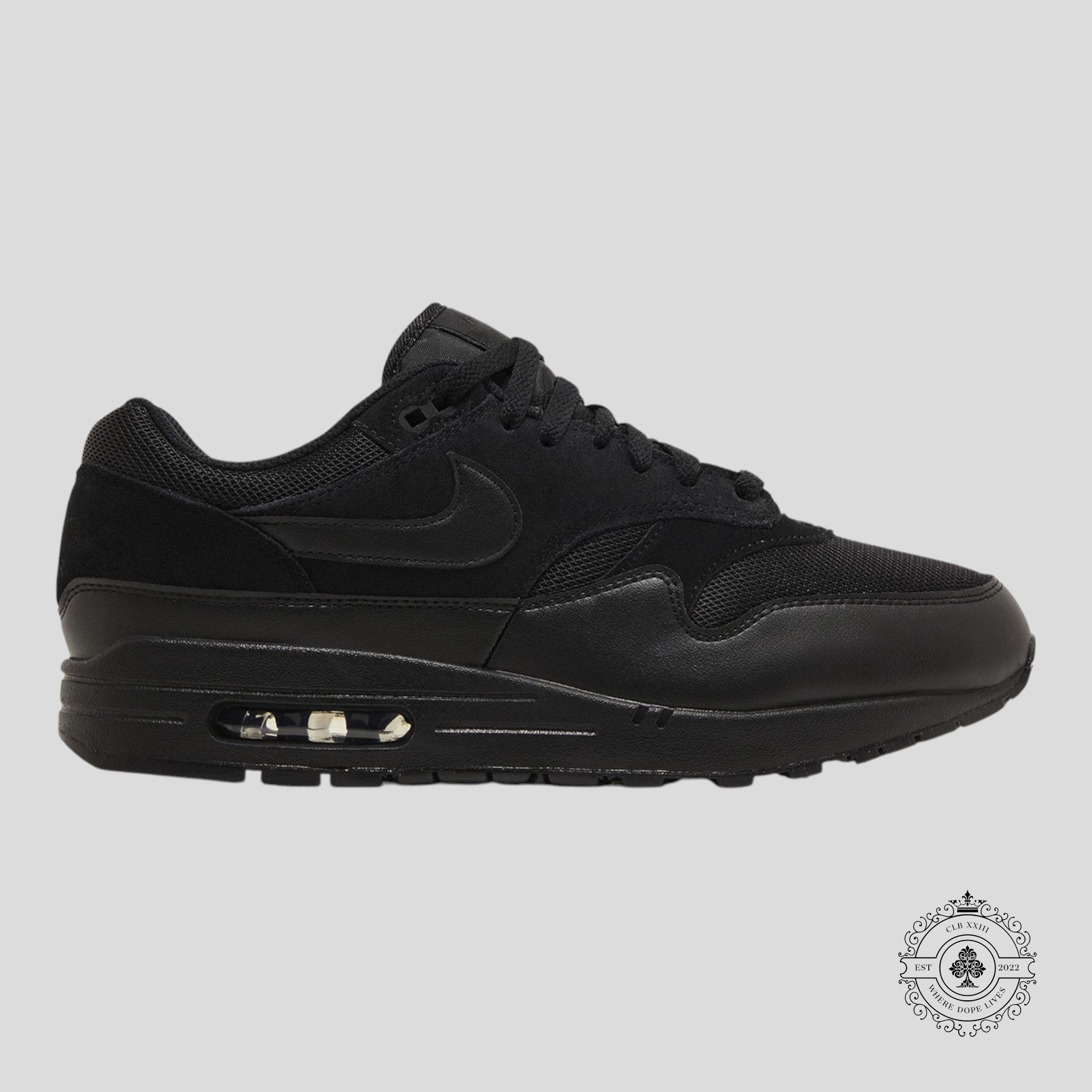 Nike Air Max 1 Essential Triple Black