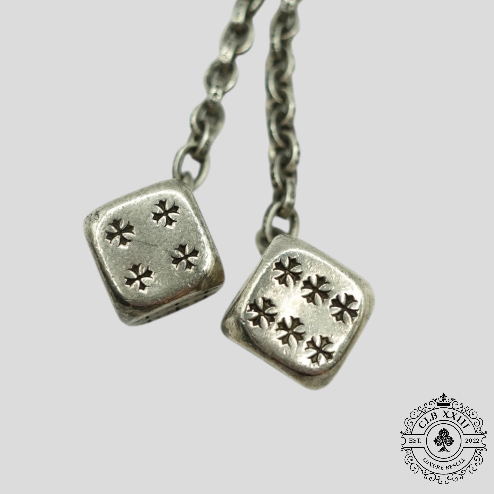 Chrome Hearts Dice Keychain