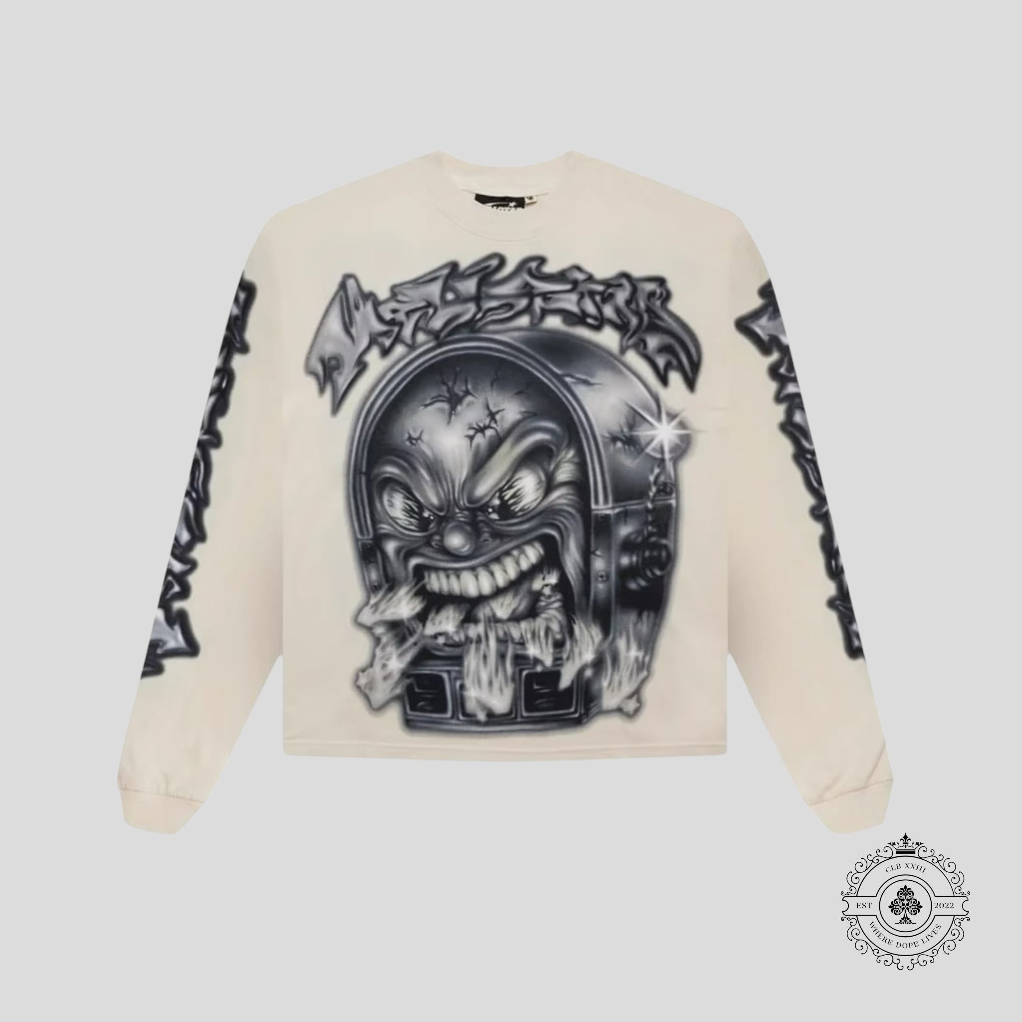 Hellstar Mark Long Sleeve in White
