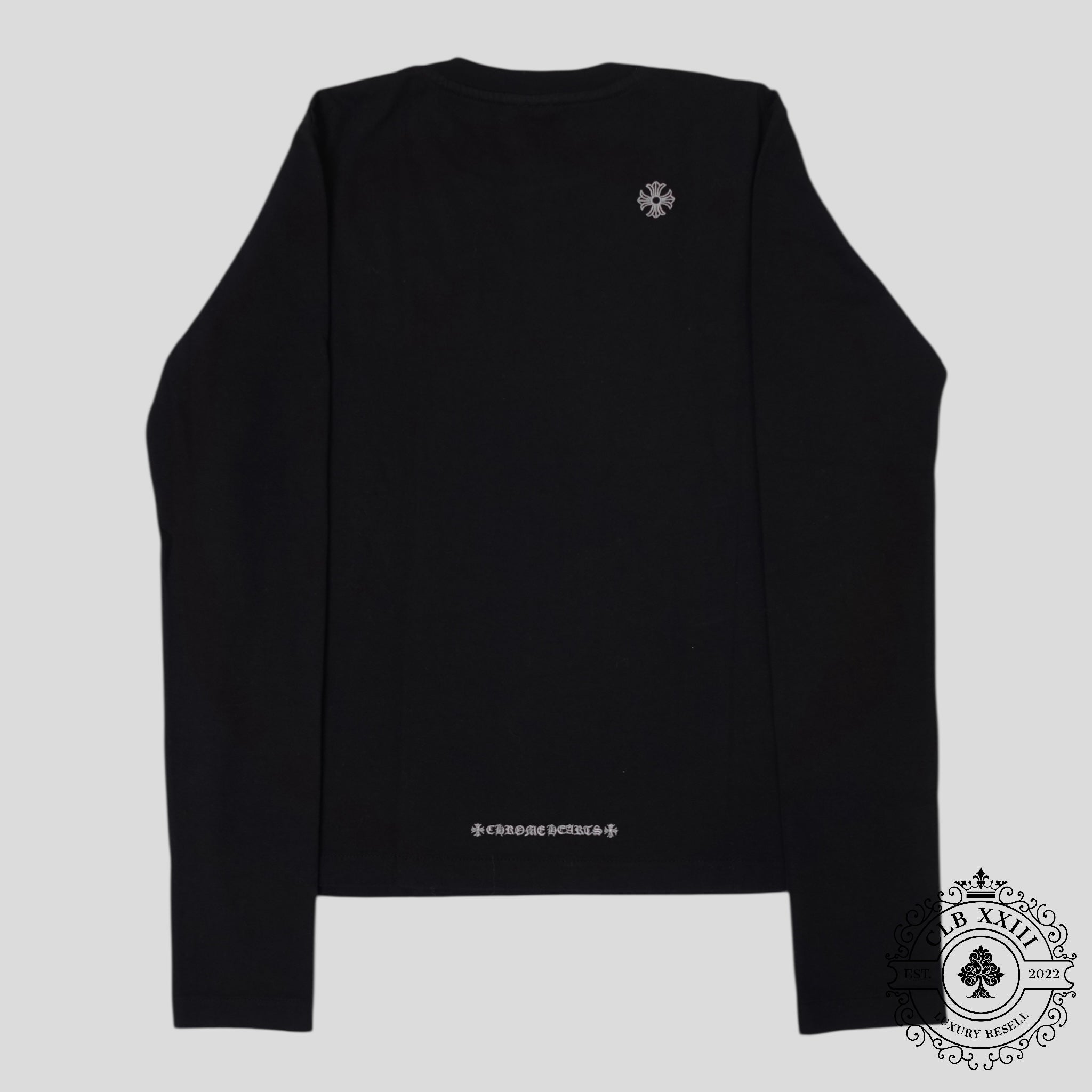 Chrome Hearts Vine Dagger Embroidered Women's Long Sleeve