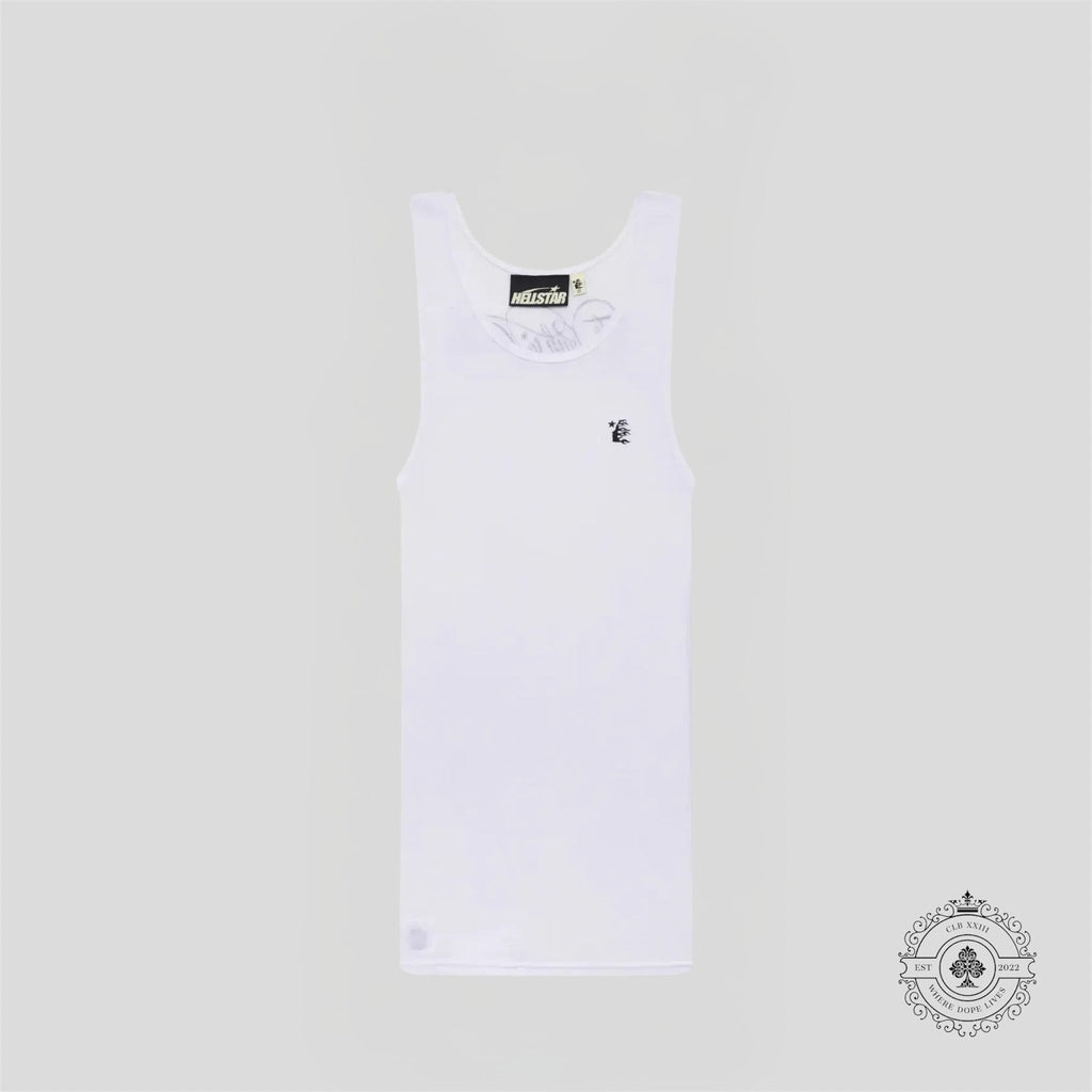 Hellstar Tank Top in White
