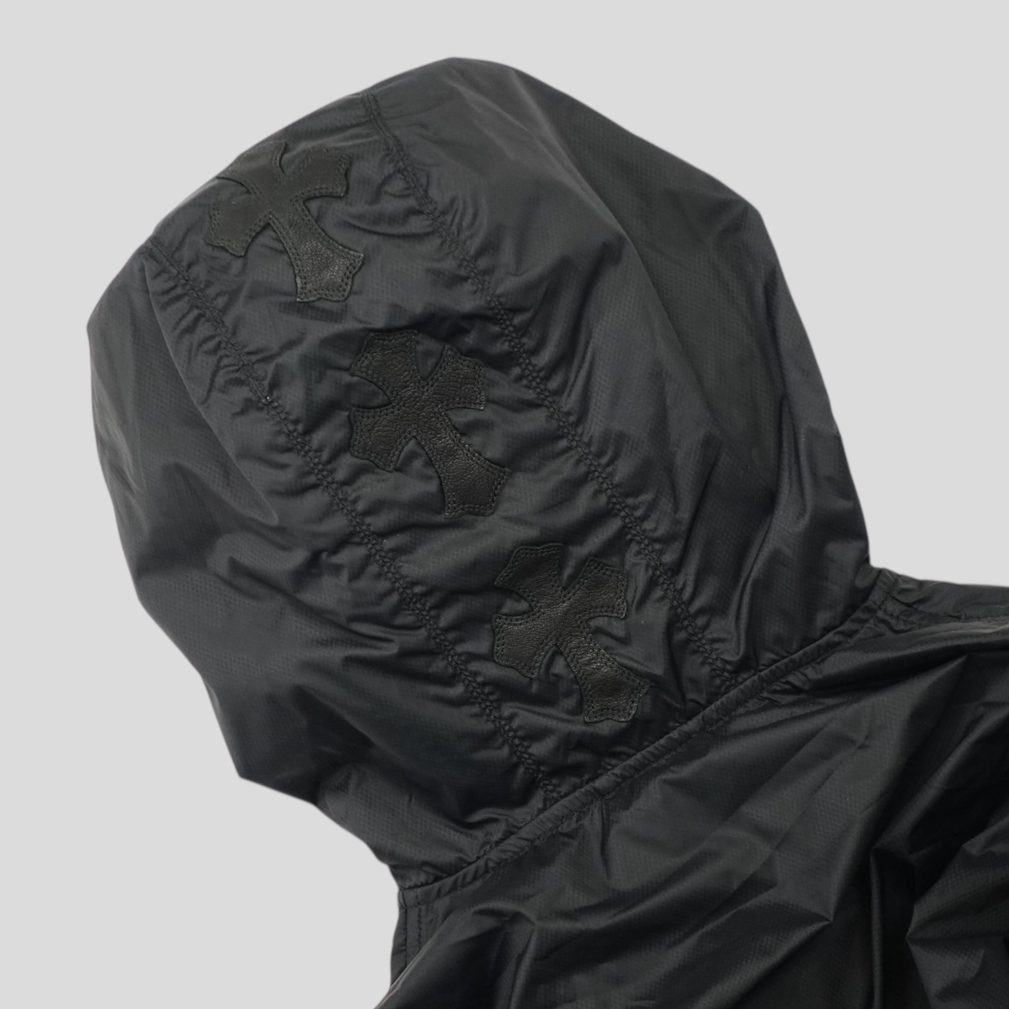 Chrome Hearts Nylon Windbreaker in Black