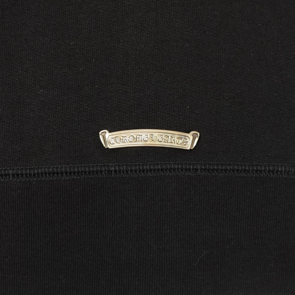 Chrome Hearts Paper Jam Zip Up Hoodie in Black