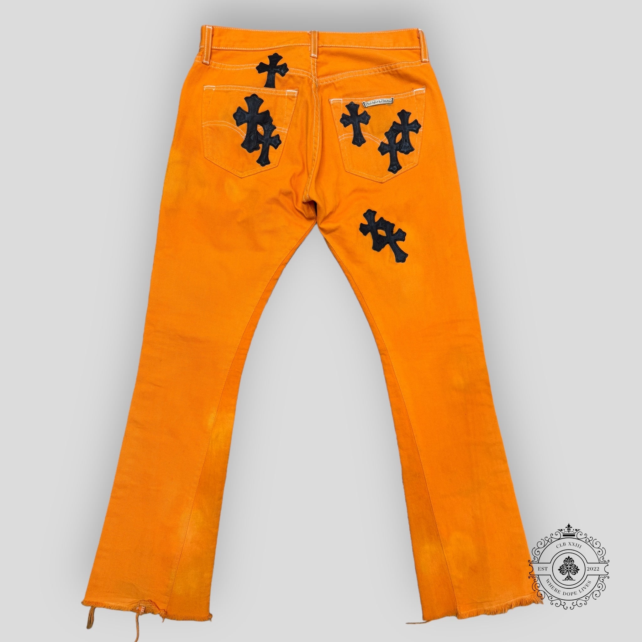 Chrome Hearts Off White Gallery Dept. Flare Jeans