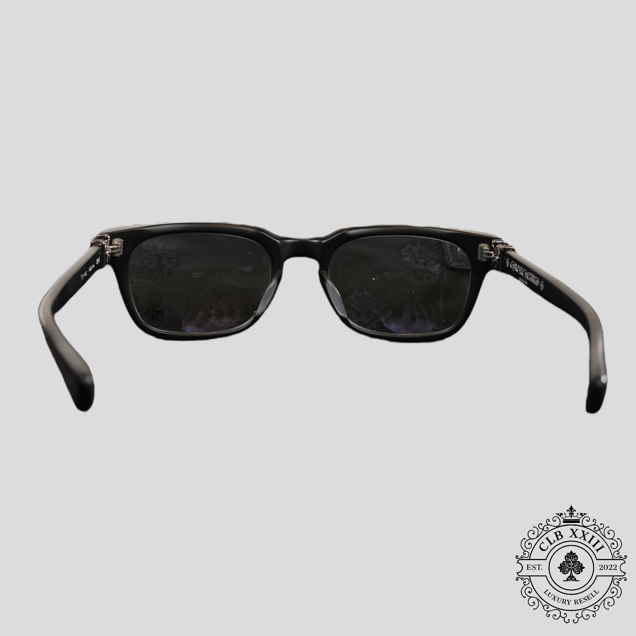 Chrome Hearts Grim Glasses in Matte Black