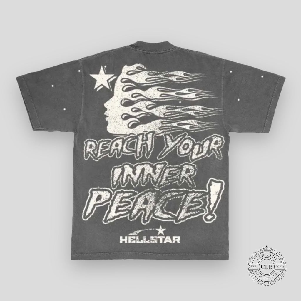 Hellstar Inner Peace Tee - Black