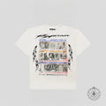 Hellstar Black Stars T-Shirt in White