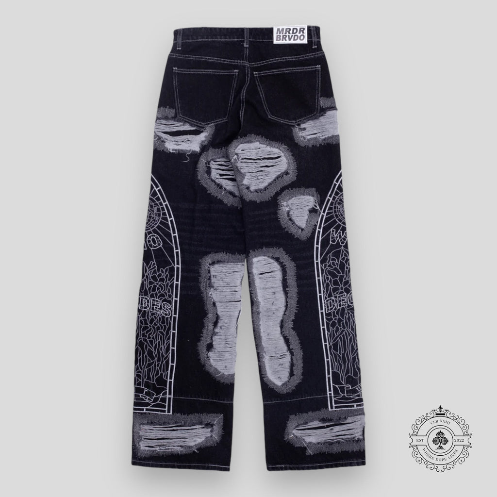 Who Decides War Ultra Flare Window Denim in Coal