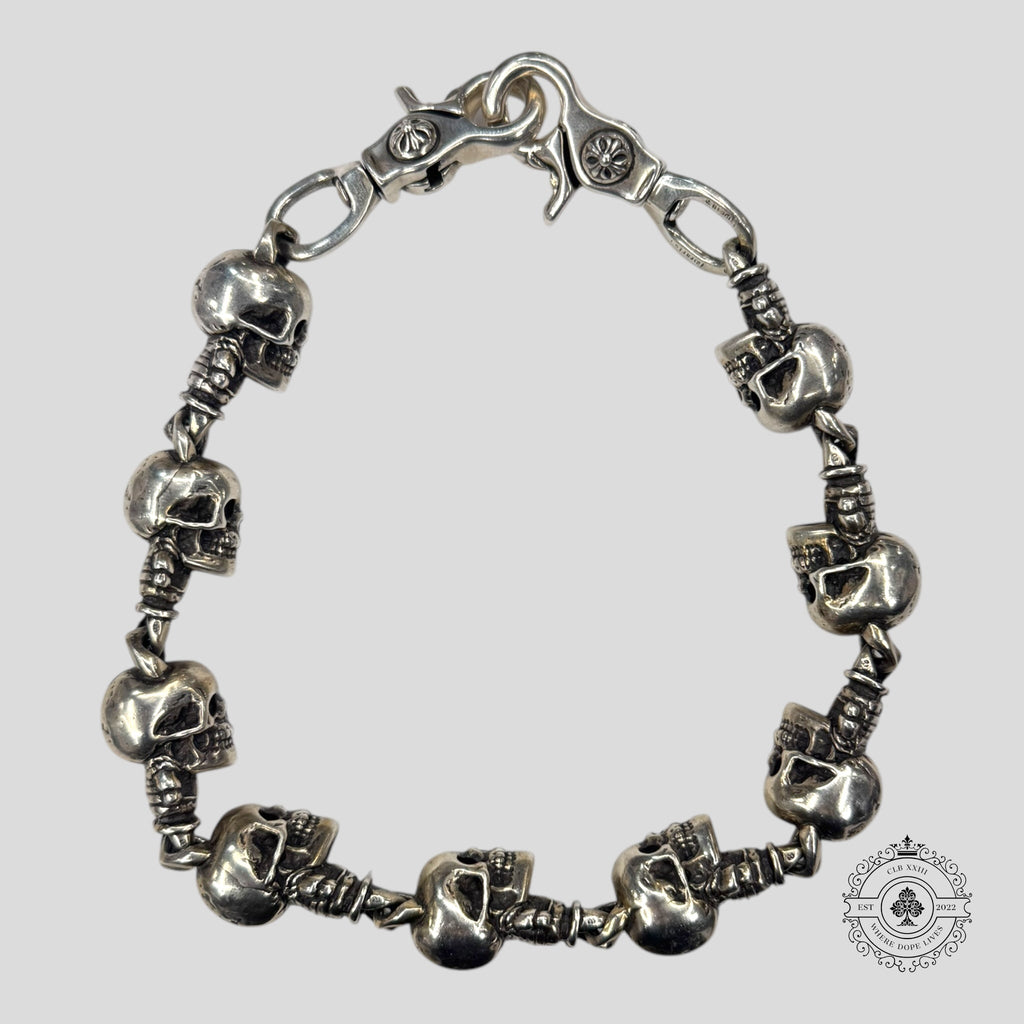 Chrome Hearts Foti Skull Wallet Chain
