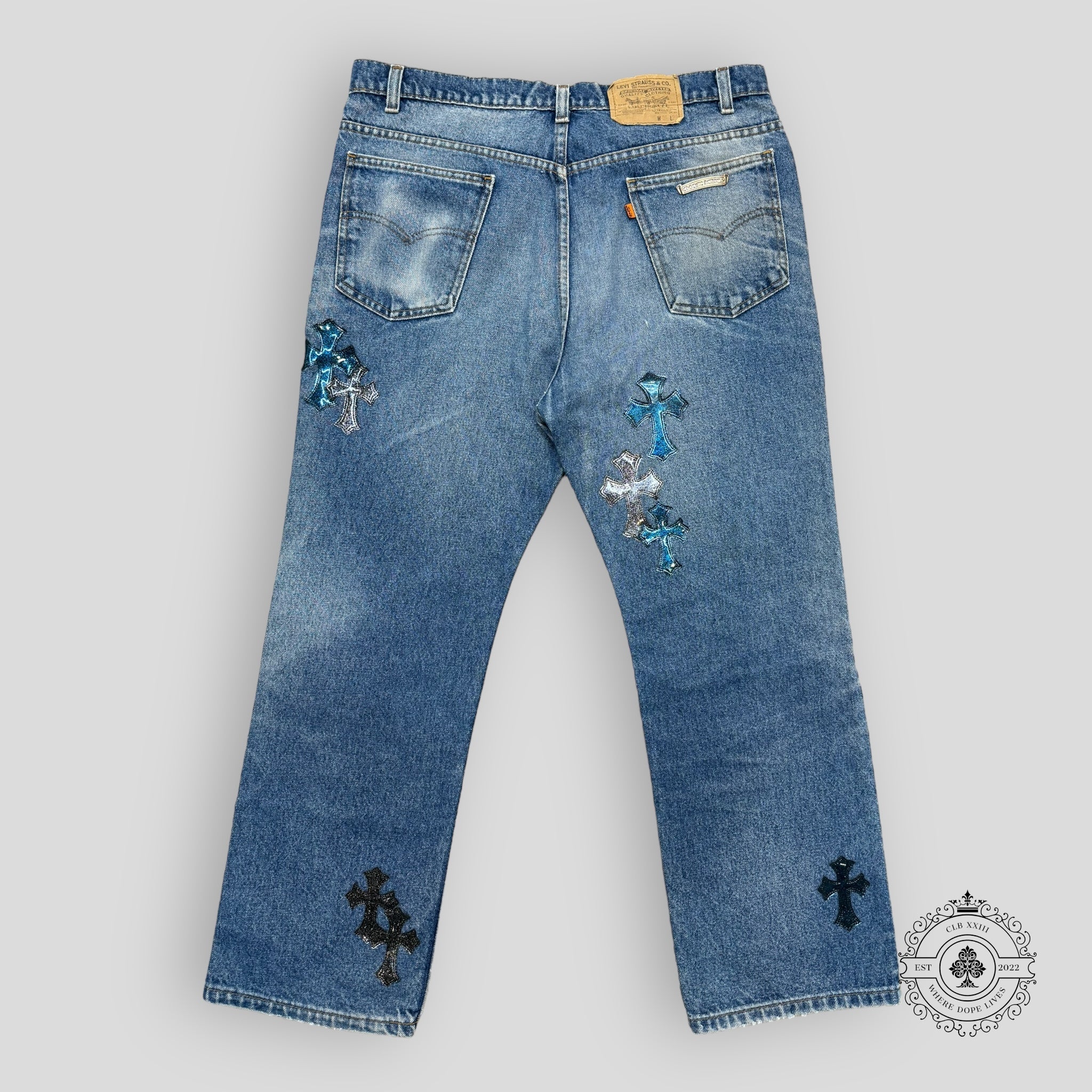 Chrome Hearts Galaxy Patch Jeans