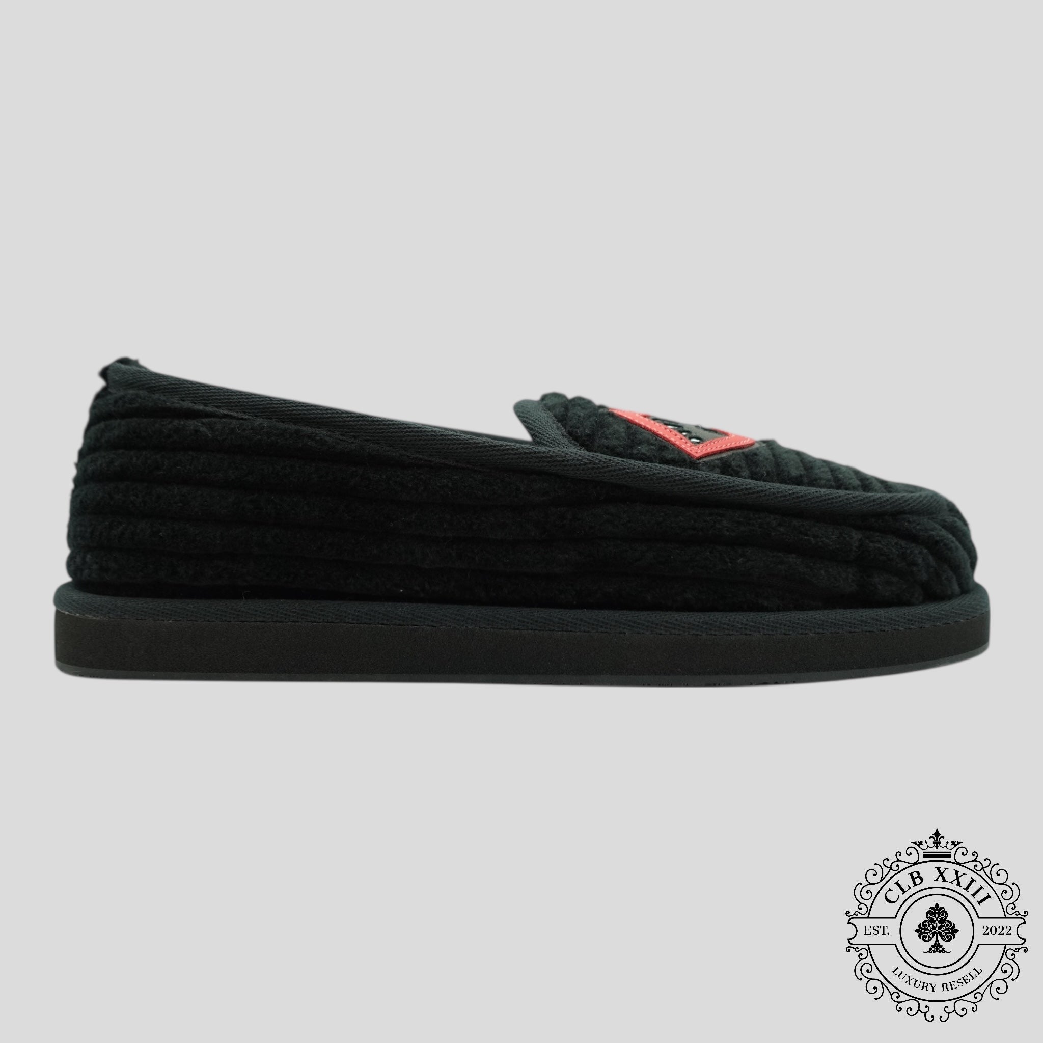 Chrome Hearts Chomper Slippers in Black