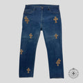 Chrome Hearts Levis Cross Patch Jeans