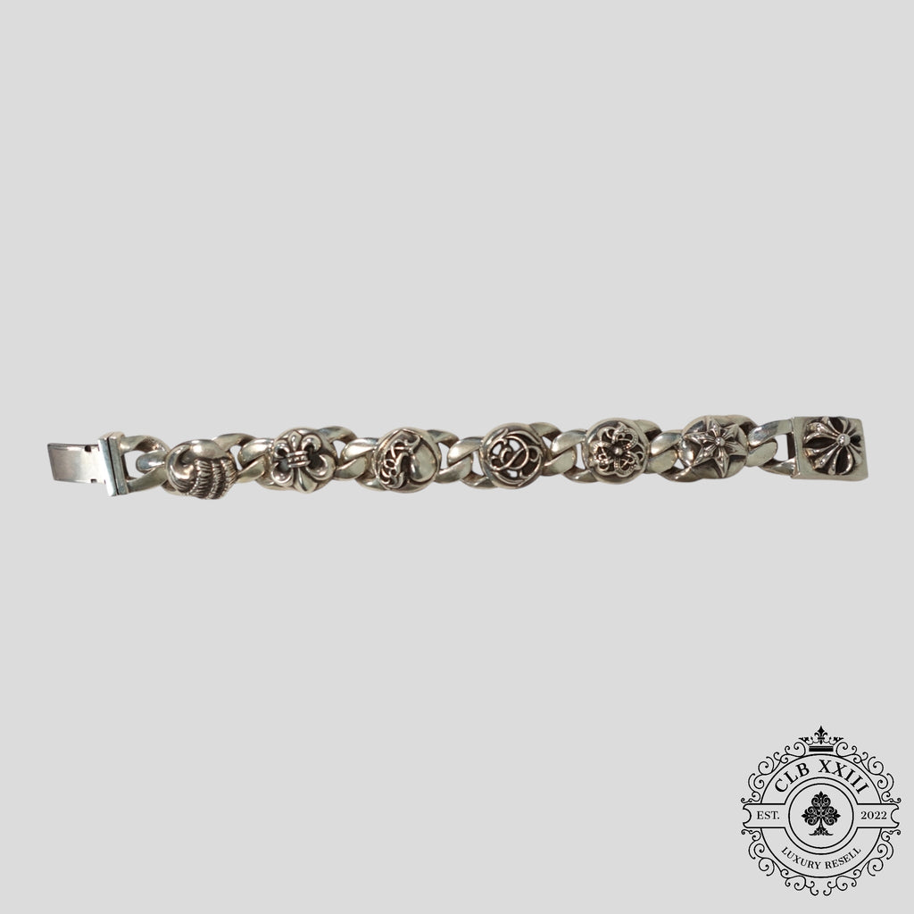 Chrome Hearts Multi Link Bracelet in Silver
