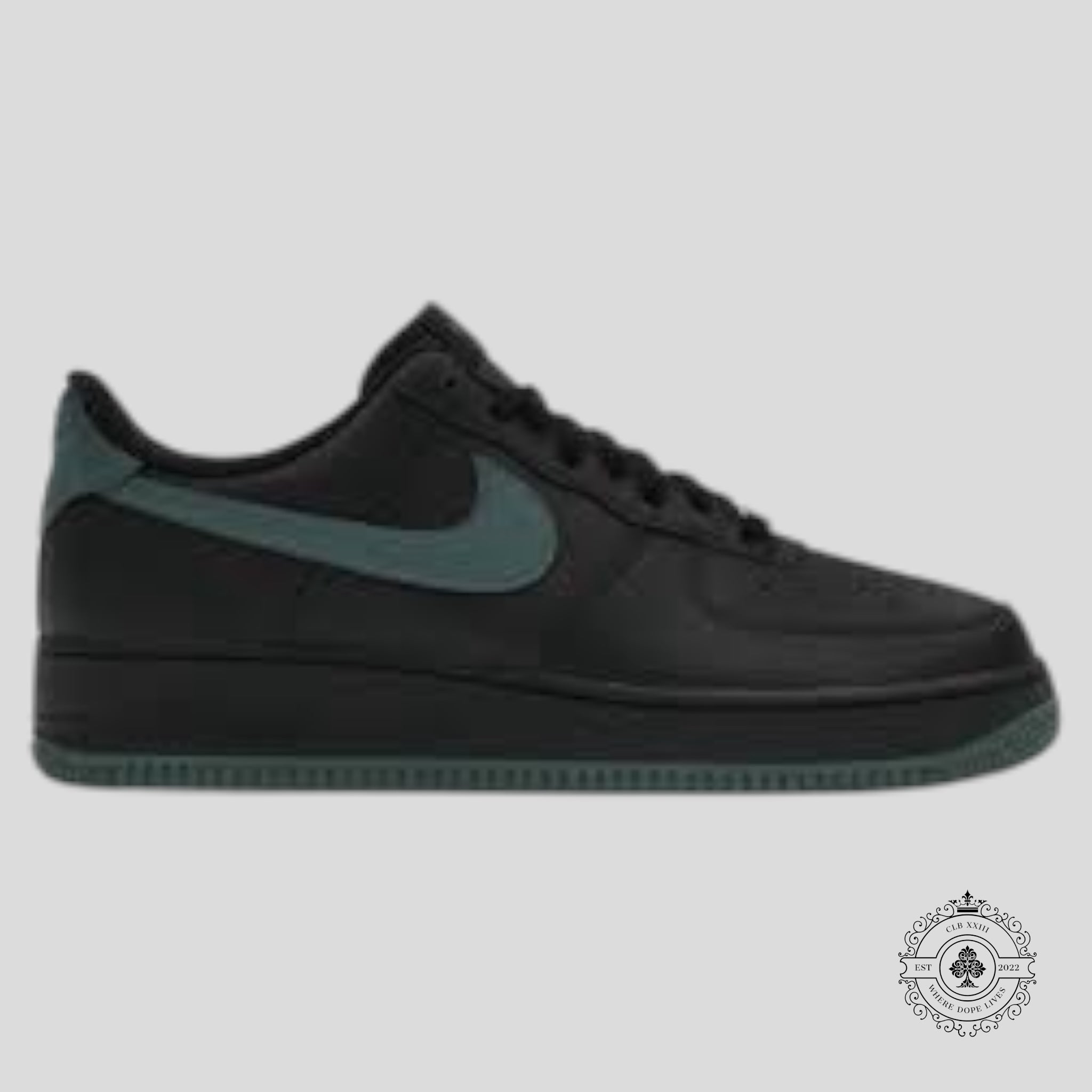 Nike Air Force 1 Low '07 Black Vintage Green