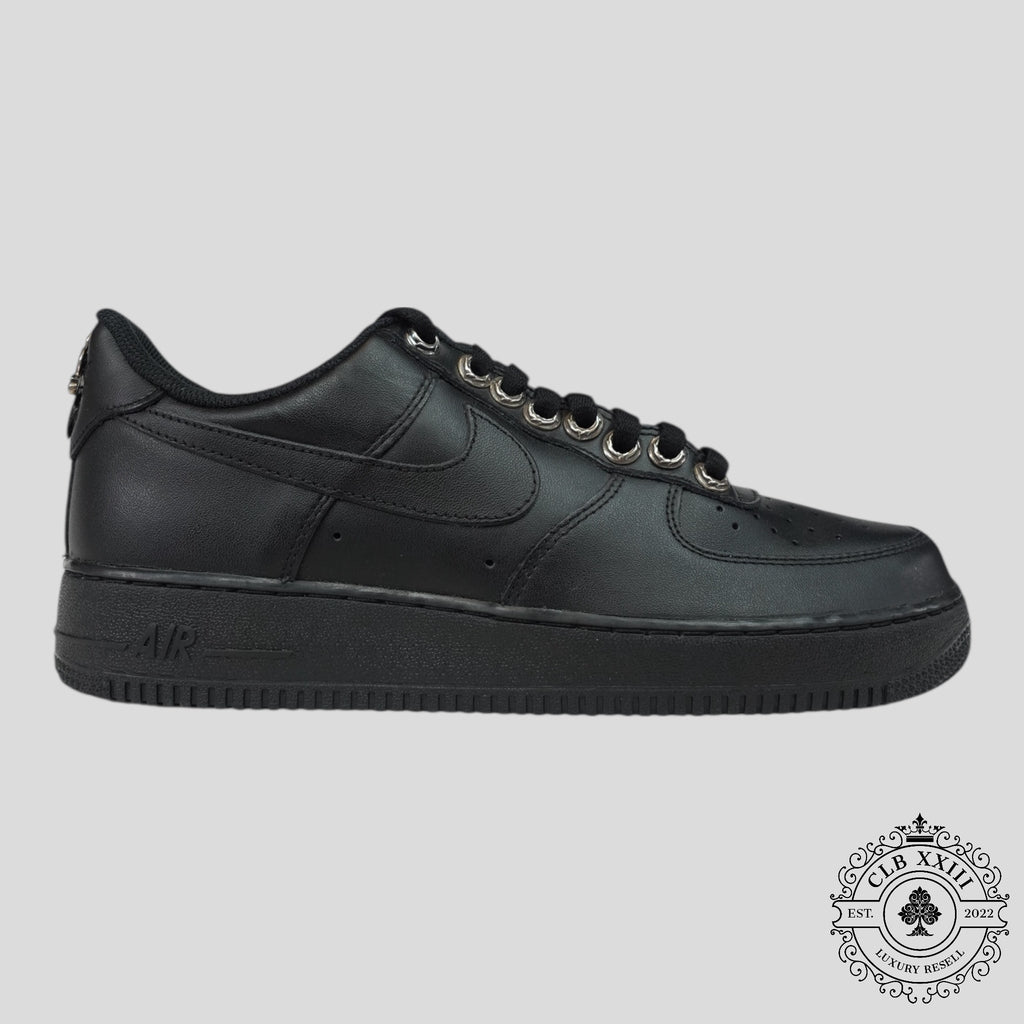 Chrome Hearts Nike Air Force 1 Low in Black
