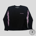 Chrome Hearts Matty Boy Pink Script Thermal Longsleeve