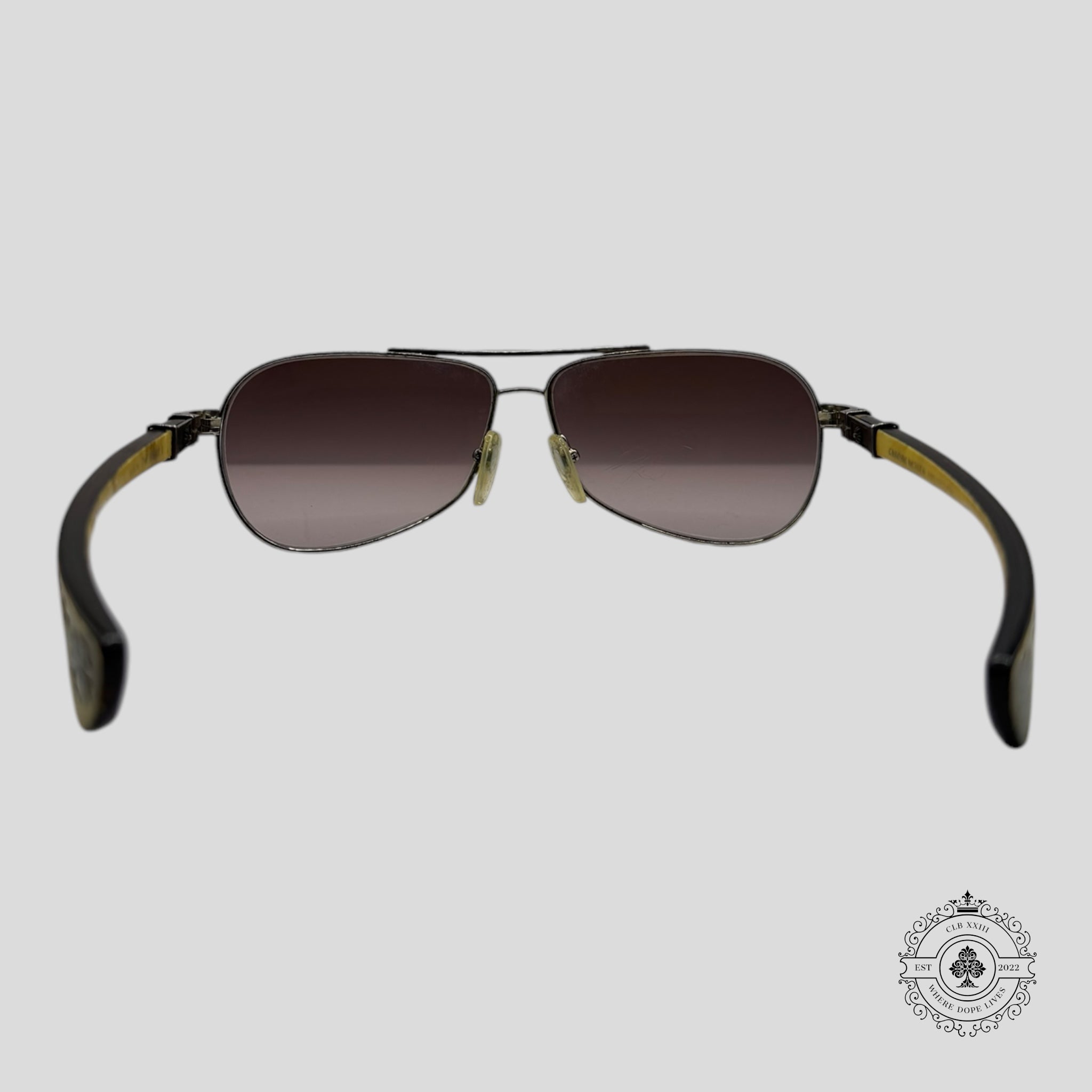Chrome Hearts The Beast I Sunglasses in Silver