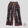Hellstar H Star Sweatpants in Brown