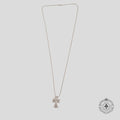 Chrome Hearts Silicone Cross Necklace in Clear