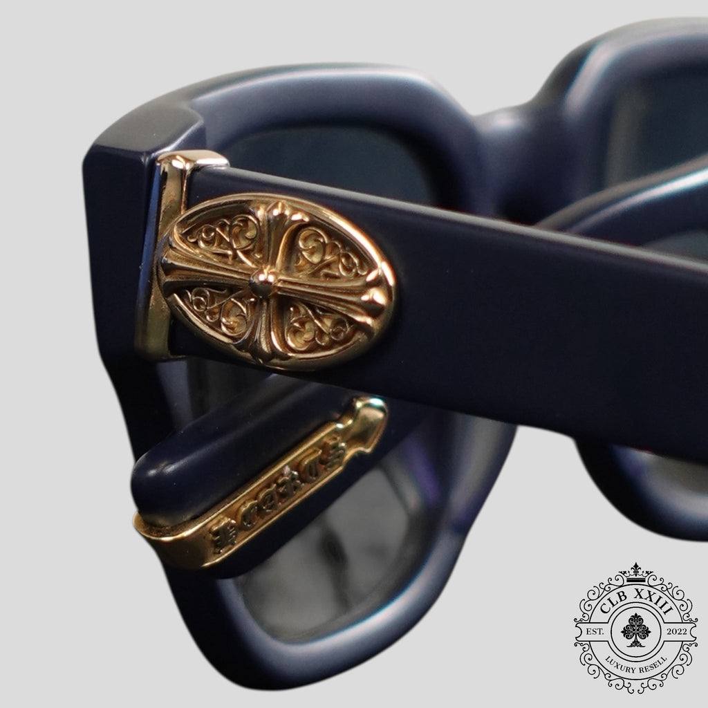 Chrome Hearts Givenhed Sunglasses in Matte Navy