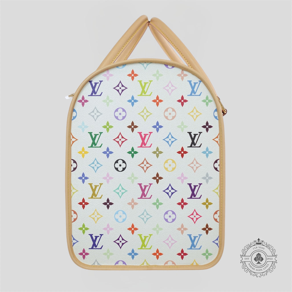Louis Vuitton x Takashi Murakami Dog Bag in White