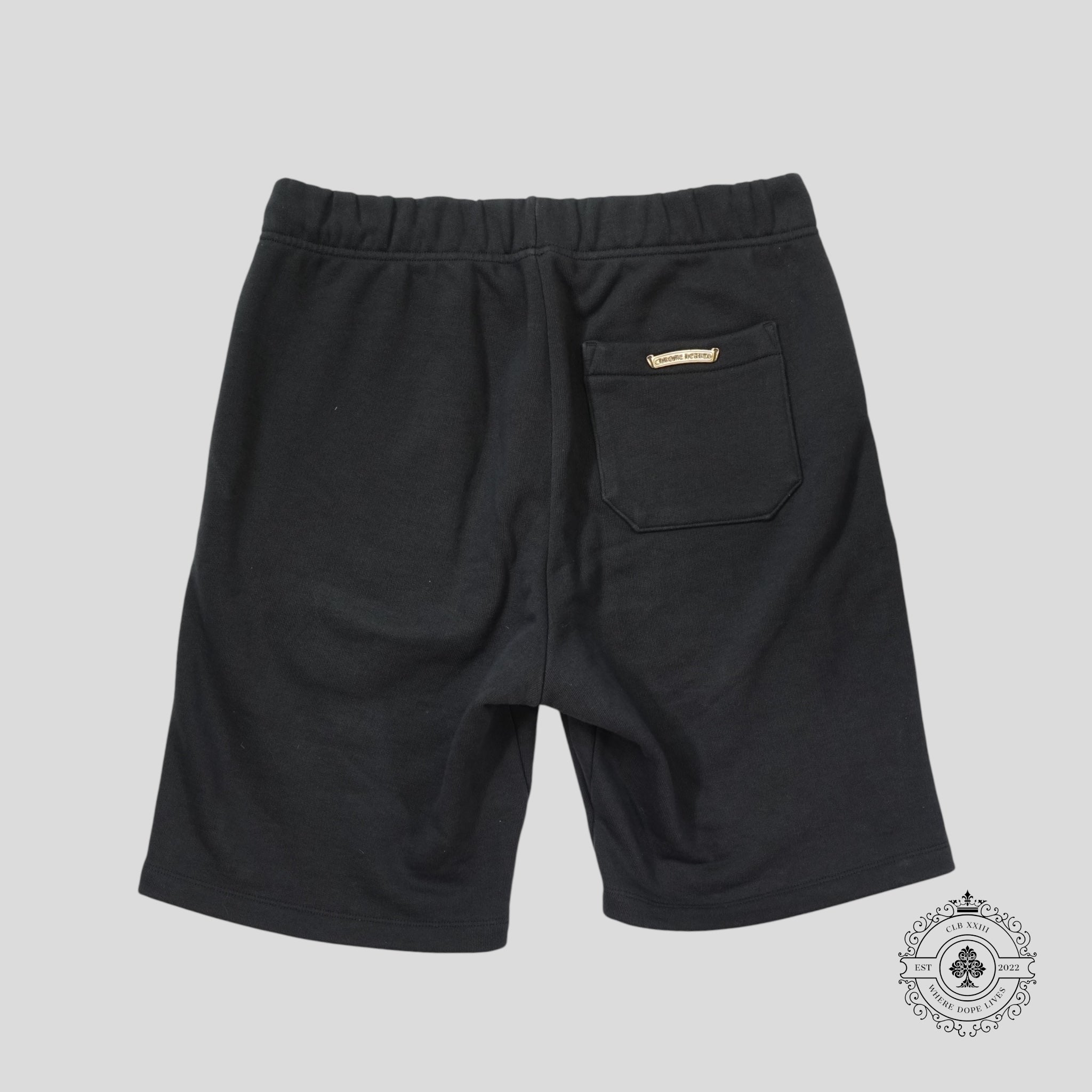 Chrome Hearts Paper Jam Sweatshorts in Black