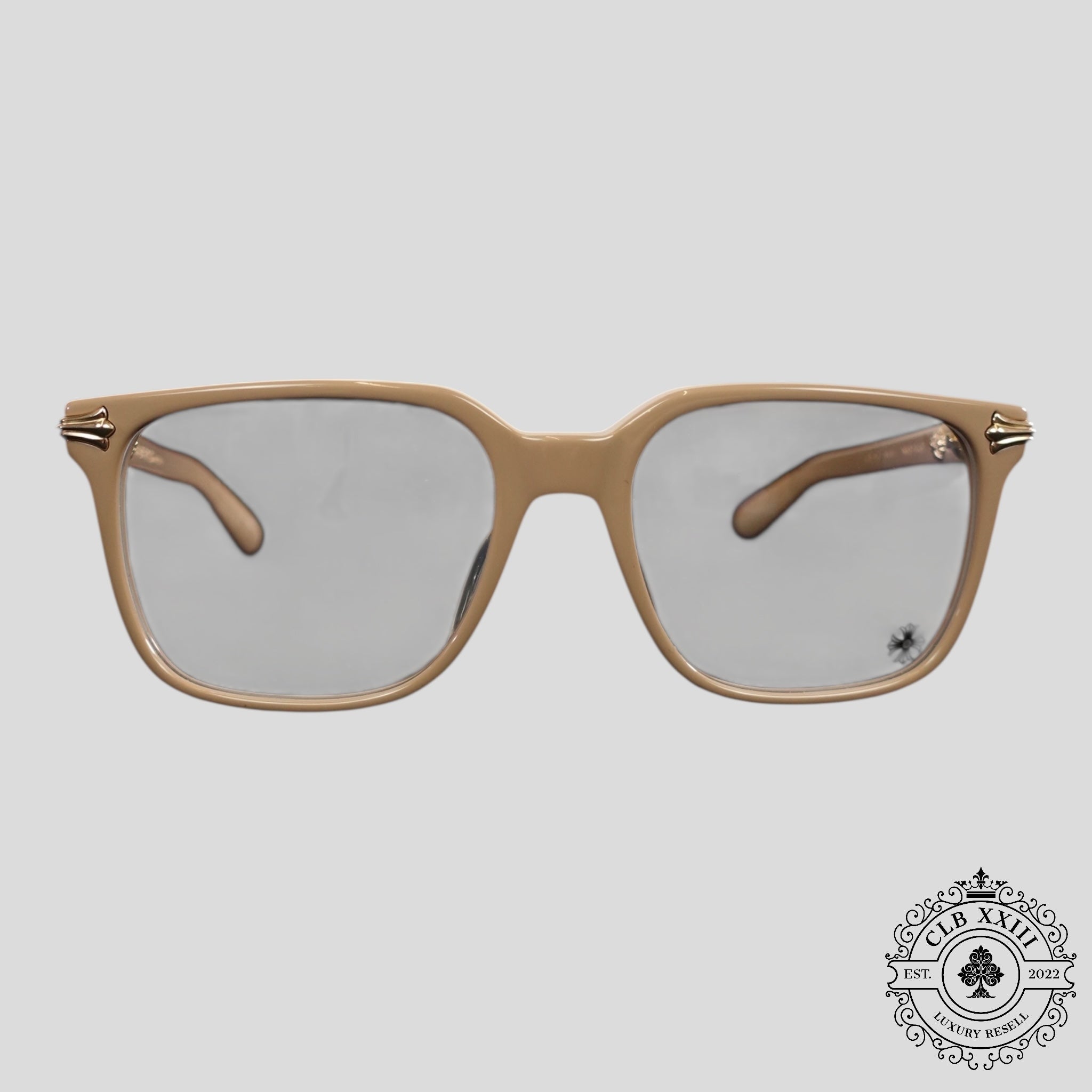 Chrome Hearts Thirst Trap Glasses in Beige
