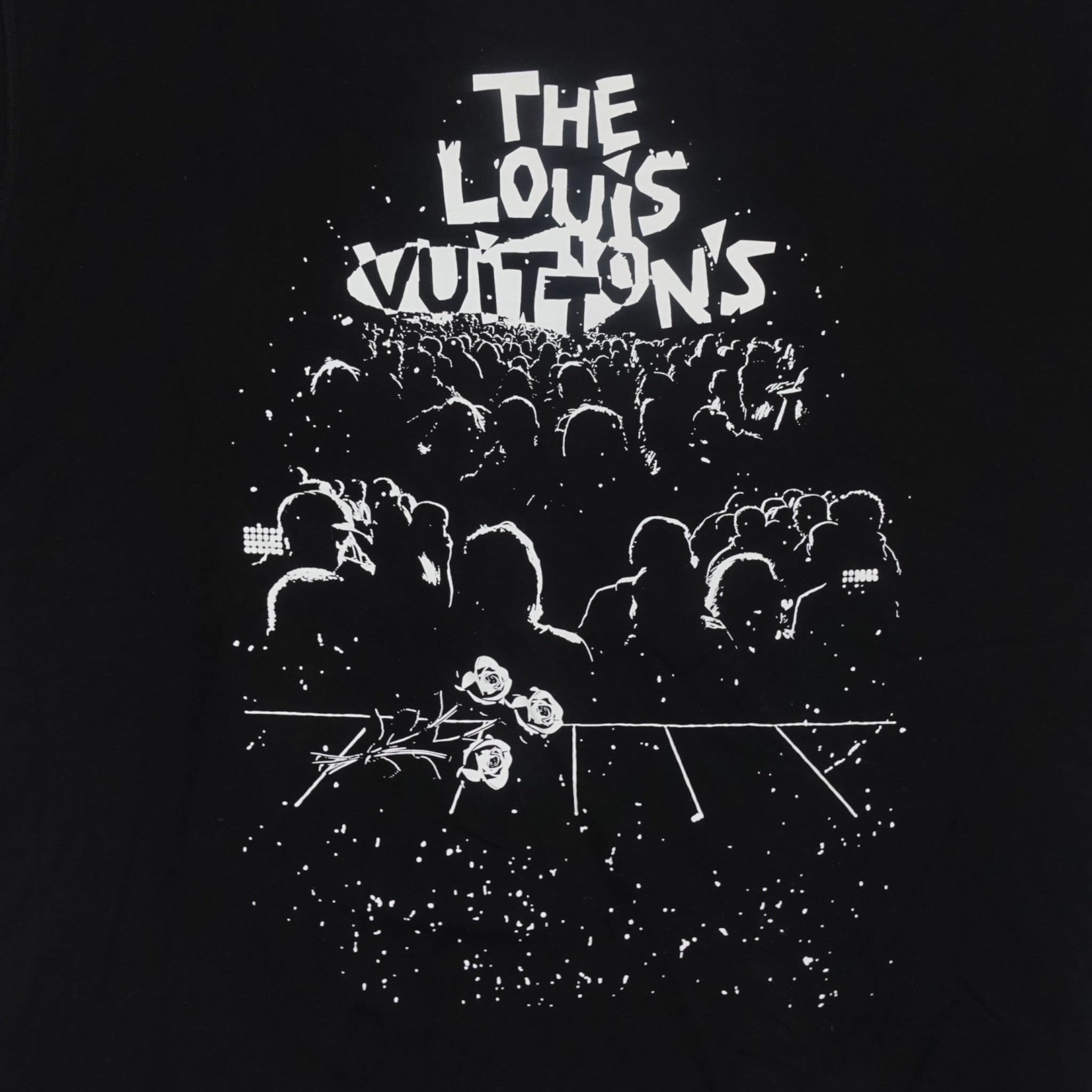 Louis Vuitton Concert Print Tee in Black