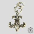 Chrome Hearts Fleur Pendant in Silver