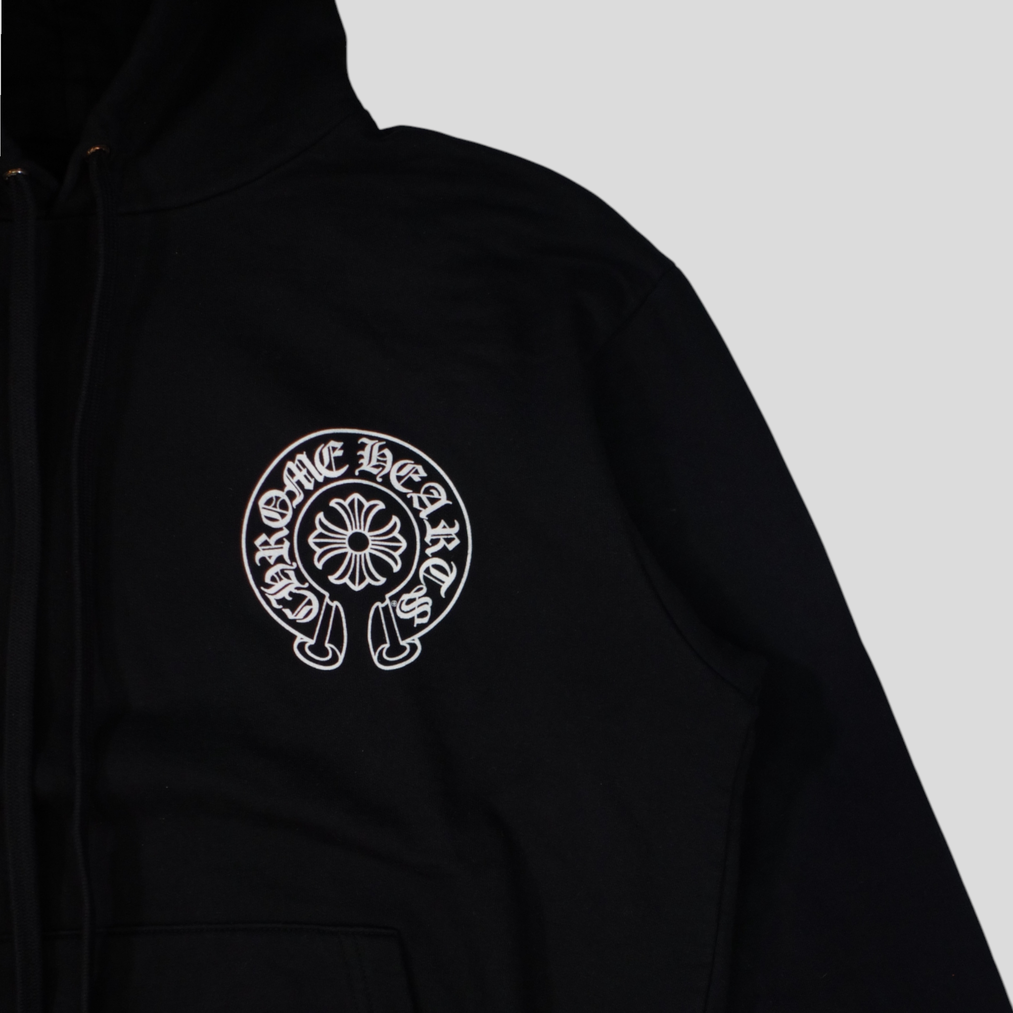 Chrome Hearts Miami Exclusive Horseshoe Hoodie in Black