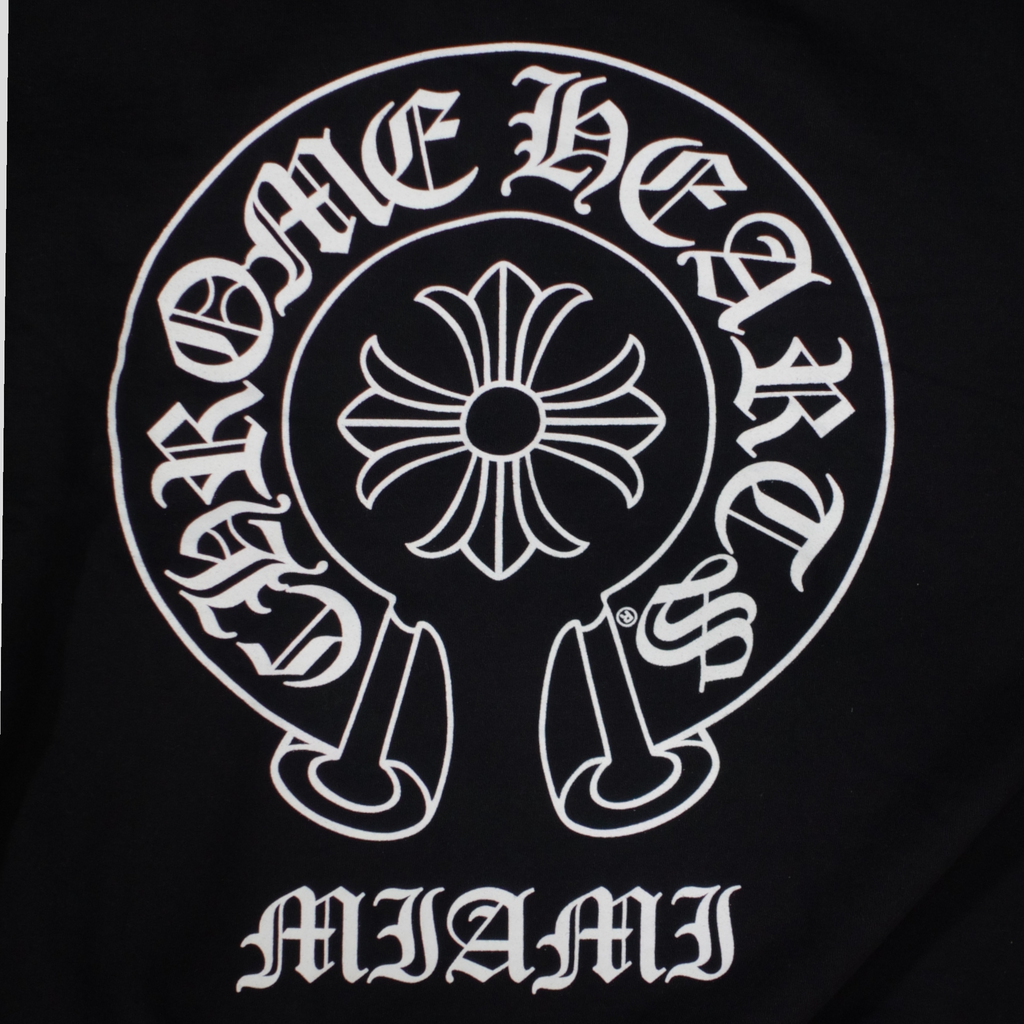 Chrome Hearts Miami Exclusive Horseshoe Hoodie in Black