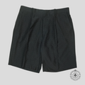 Louis Vuitton Monogram Silk Shorts in Black