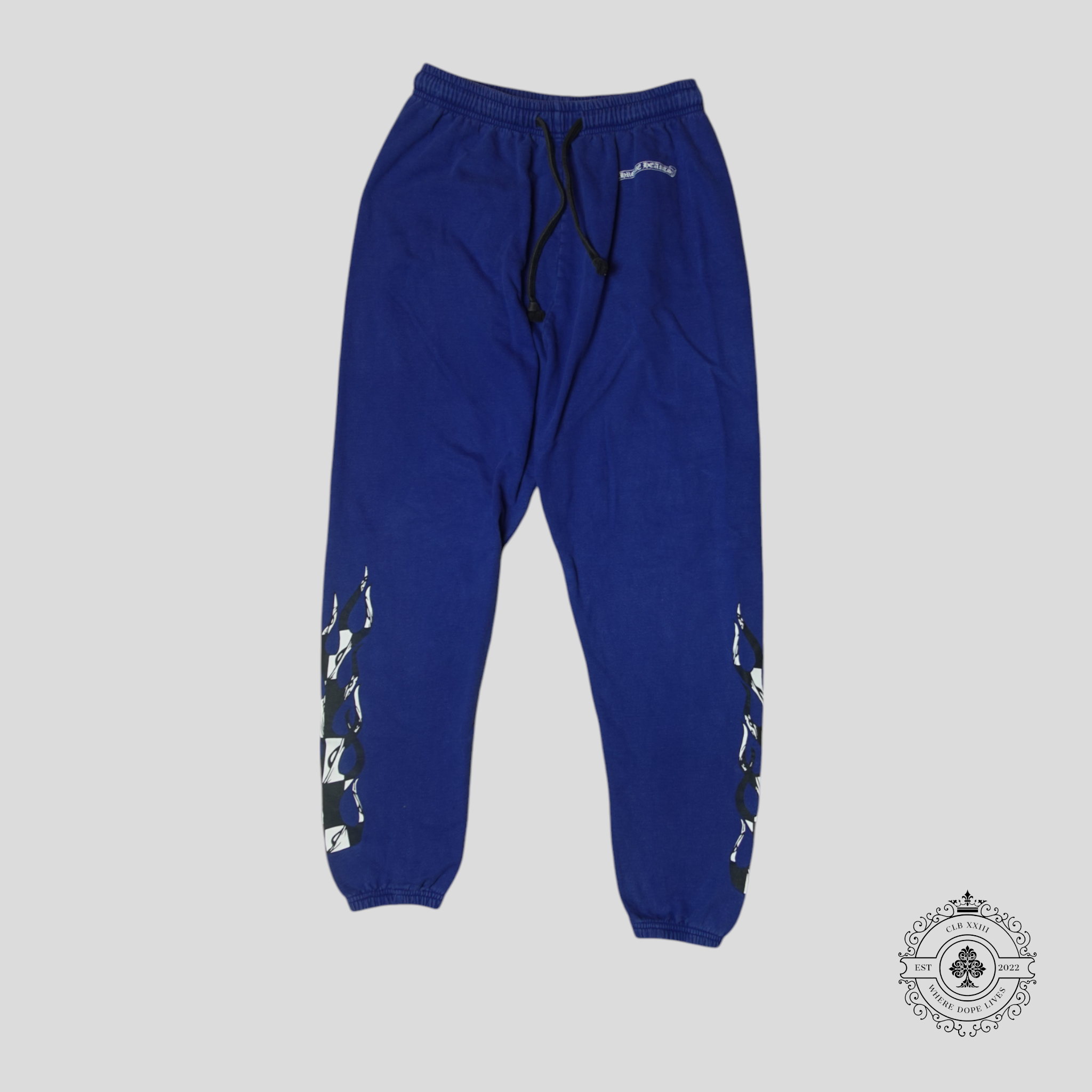 Chrome Hearts X Matty Boy 99 Eyes Sweatpants in Blue