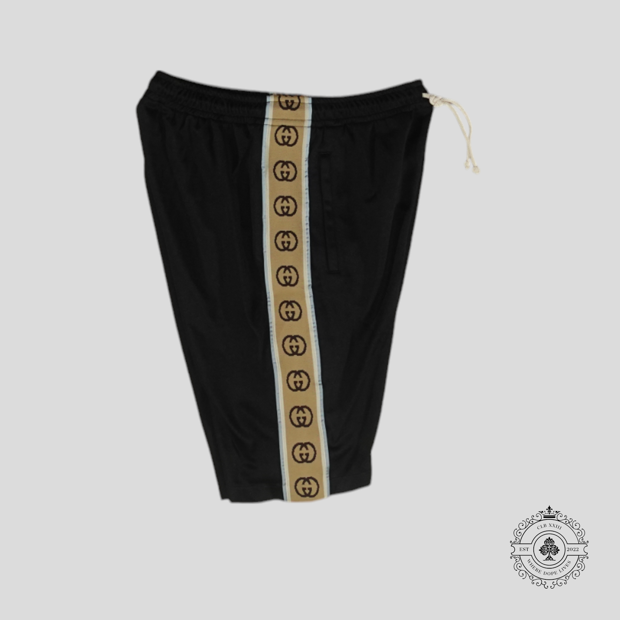 Gucci Interlocking G Track Shorts in Black